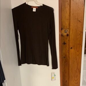 Black Long Sleeve Top
